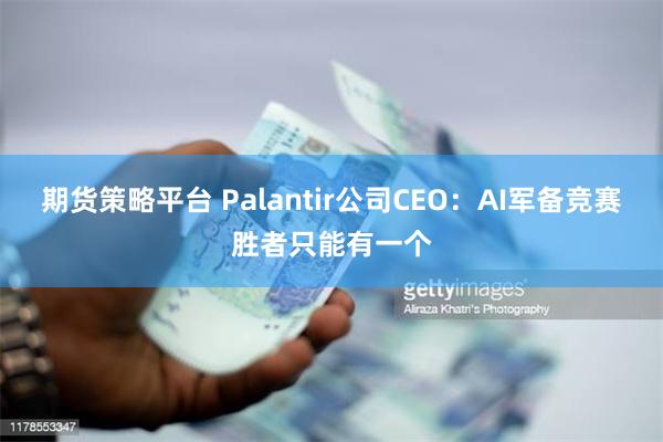 期货策略平台 Palantir公司CEO：AI军备竞赛胜者只能有一个