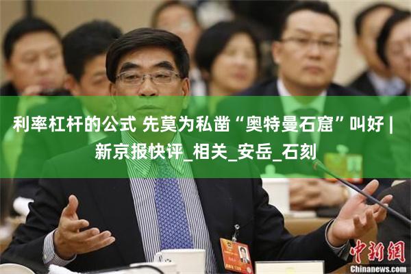 利率杠杆的公式 先莫为私凿“奥特曼石窟”叫好 | 新京报快评_相关_安岳_石刻
