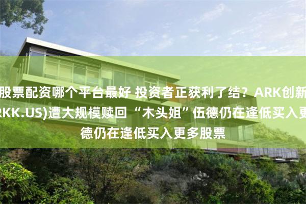 股票配资哪个平台最好 投资者正获利了结？ARK创新ETF(ARKK.US)遭大规模赎回 “木头姐”伍德仍在逢低买入更多股票